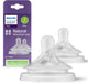 Philips avent natuurlijke zuigreflex – snelheid 2, 0+ maanden, 2 stuks - scy962 02 - flesspenen