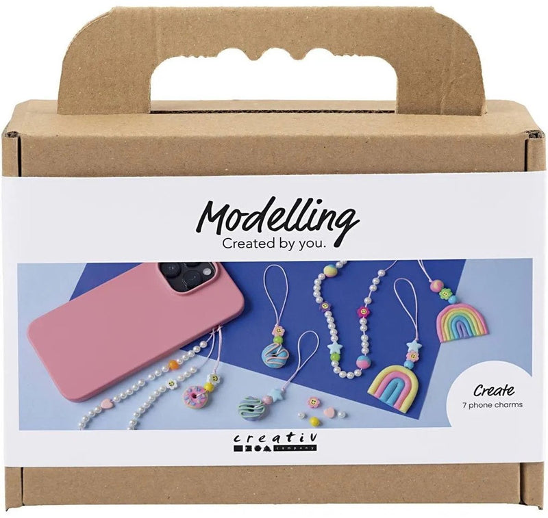 Afbeelding laden in galerijviewer, Creativ company http: www.cchobby.nl mini-hobbyset-boetseren-mobiele-bedel-diverse-kleuren-1-doos
