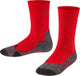 Falke tk2 wandelsokken anti blaren, medium padding merinowol sportsokken kinderen rood - maat 31-34