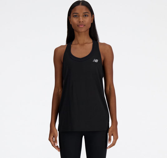 New balance sport essential tank dames sporttop - black