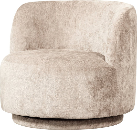 Woood popular fauteuil - polyester - naturel - 72x81x80