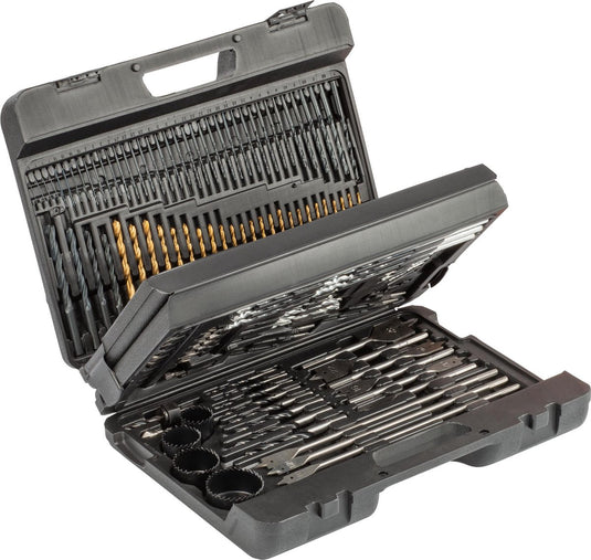 Kreator krt012803 - boor accessoires - 204-delige set - inclusief koffer