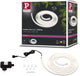 Paulmann simpled outdoor led strip 3 meter warmwit - plug play set - 12w - 24v - wit - kunststof