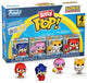 Funko sonic bitty pop! vinyl figure 4-pack sonic 2,5 cm mini-figuur - 2cm