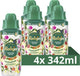 Robijn - intense wasparfum - paradise secret -4 flessen x 342 ml