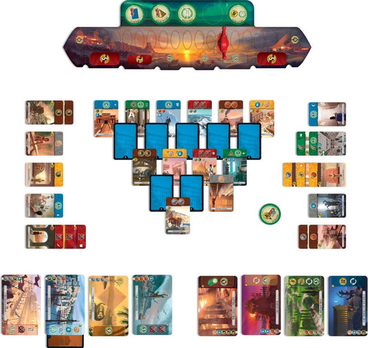 Asmodee 7 wonders duel - franstalig bordspel