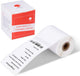 Phomemo labels 50x80mm - vierkante etiketten - 100 stuks - waterdicht oliebestendig - sterke kleefkracht - voor m110 m120 m220 m200 - wit