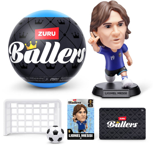 Mini fifa world cup 2026 series 1 - 2-pack - zuru ballers verrassingsbal met voetbalspeler
