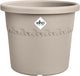 Elho algarve cilindro 58 - bloempot voor buiten - 100% gerecycled plastic - ø 58 x h 29 cm - paddenstoel beige