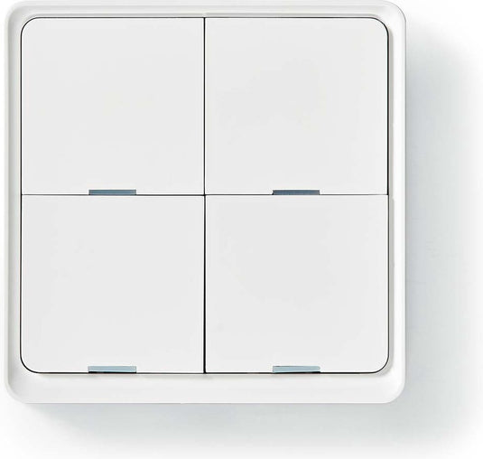 Nedis smartlife wandschakelaar - zigbee 3.0 - muurmontage - android ios - kunststof - wit