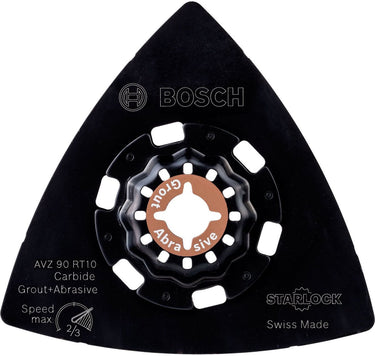 Bosch hardmetalen schuurplaat avz 90 rt10 90 mm korrel 10 - 26092...