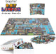 Boppi londen puzzel - 180 stukjes - 57x42cm - geweldig 8-bit design - ontdek alle bekende gebouwen