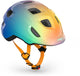 Met hooray kinderhelm jongens meisjes – fietshelm kinderen - maat xs s (46-52 cm) – multicolor glossy