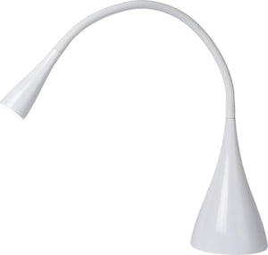 Lucide zozy - bureaulamp - led dimbaar - 1x4w 3000k - wit