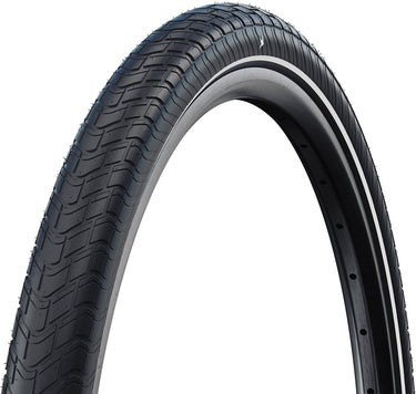 Schwalbe big apple - wired - addix green - raceguard - 28x2.15 - black + reflex