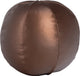 Woood rodeo bal kussen klein - metallic - warm bruin - 30x30x30