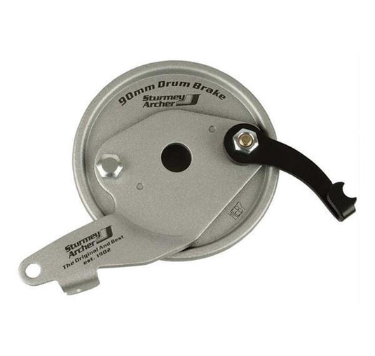 Sturmey-archer europa n.v. sturmey archer ankerplaat hsb315 trommelrem 90 mm staal zilver