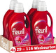 Fleuril color - vloeibaar wasmiddel - gekleurde was - 4x29 wasbeurten - voordeelverpakking