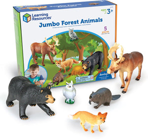 Learning resources jumbo bosdieren - speelfiguren - 3+