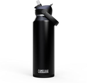 Camelbak thrive flip straw - vacuum insulated - rvs isolatie drinkfles - 1,2 l - zwart (black)