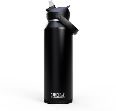 Camelbak thrive flip straw - vacuum insulated - rvs isolatie drinkfles - 1,2 l - zwart (black)