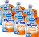 Nestlé little rockets knijpfruit appel wortel pompoen - peutervoeding tussendoortjes 2+ - 6 stuks x 150g