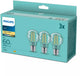 Philips led lamp transparant - 60 w - e27 - warmwit licht - actieverpakking
