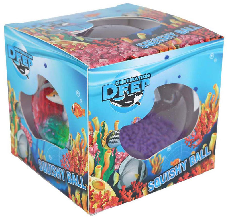 Load image into Gallery viewer, Van manen veenendaal bv destination deep oceaan bal met zeedieren, 9cm

