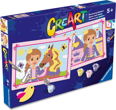 Ravensburger creart schilderen op nummer - kleine prinsessen