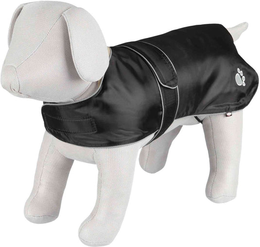 Trixie hondenjas - waterdicht, verstelbaar, fleece voering - 60 cm zwart