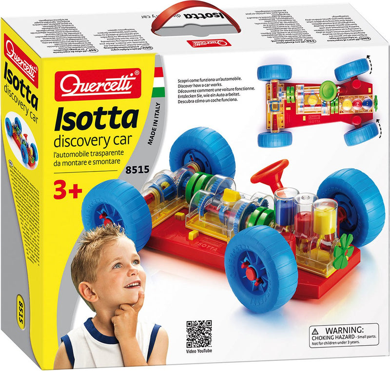 Load image into Gallery viewer, Quercetti ontdekkingsauto transparant
