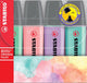 Stabilo boss original pastel - markeerstift - set 4 stuks