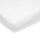 Meyco baby uni molton stretch hoeslaken ledikant - white - 60x120cm