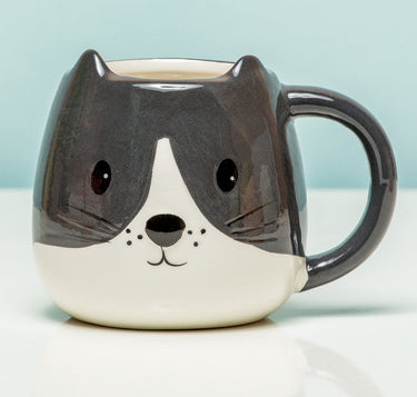 Balvi kitty mok zwart wit 400 ml