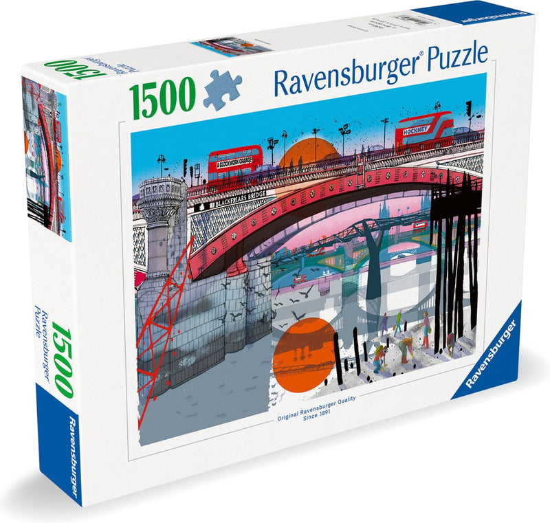Load image into Gallery viewer, Ravensburger puzzel i am london - legpuzzel - 1500 stukjes
