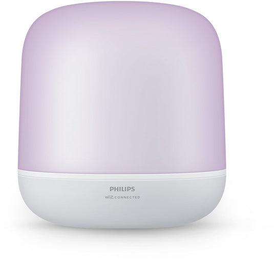 Philips smart lighting - hero tafellamp - gekleurd en instelbaar wit licht - rgb - muzieksynchronisatie - zwart - werkt met de wiz app - wifi