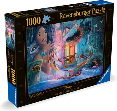 Ravensburger puzzel - disney castles: pocahontas - 1000 stukjes