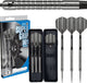 Harrows steeltip darts supergrip – 90% tungsten – 23 gram – professionele dartpijlen met maximale grip – competitie training –