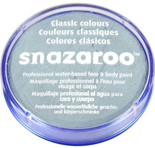Snazaroo 1118222 - light grey - 18ml aqua schmink kinderschmink voor kinderen en volwassenen