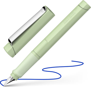 Schneider schrijfwaren schneider vulpen - base - soft green - penpunt m - s-160226