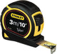 Stanley 1-30-686 tylon rolmaat - cm inch - 3m x 13mm