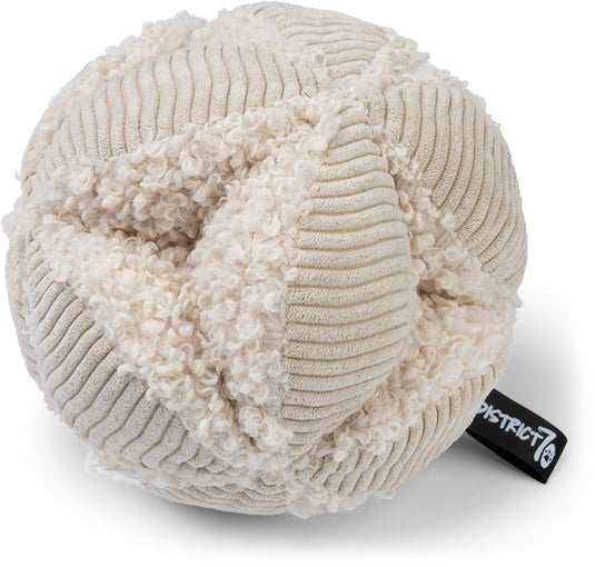 District 70 bobby – snuffelbal voor honden | stimuleert speurgedrag mentale uitdaging – merengue – large ø19 cm