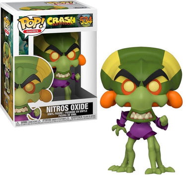 Funko pop crash bandicoot nitros oxide vinyl figure