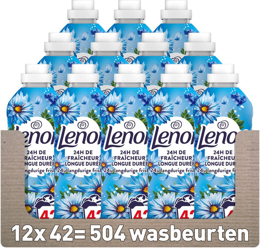 Lenor wasverzachter - zeebries - 12 x 42 wasbeurten