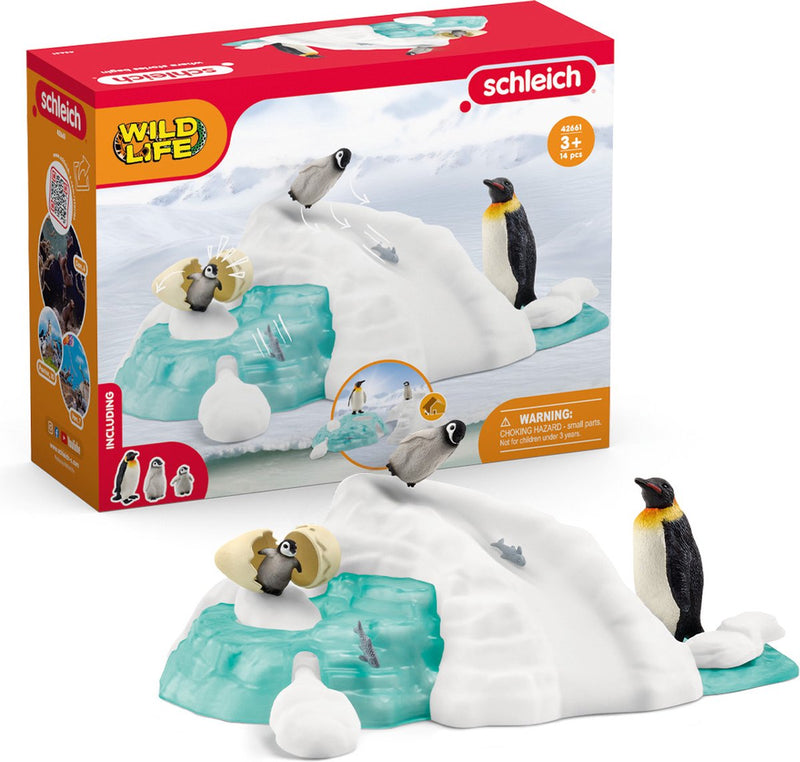 Load image into Gallery viewer, Schleich wild life pinguïn familie fun - 42661
