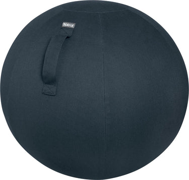Leitz ergo cosy actieve ergonomische zitbal - inclusief handpomp - fluweel grijs