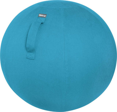 Leitz ergo cosy actieve ergonomische zitbal - inclusief handpomp - ideaal voor thuiskantoor - sereen blauw