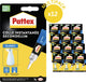 Pattex classic secondelijm 12 x 3 g – vloeibare cyanoacrylaatlijm – transparant – extra sterk - sneldrogende vloeibare lijm – voor kunststof, metaal en keramiek