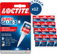 Loctite precision 12 x 5 gram extreem sterk | universele secondenlijm | multilijm voor knutsel precisie oplosingen | sterke alleslijm.