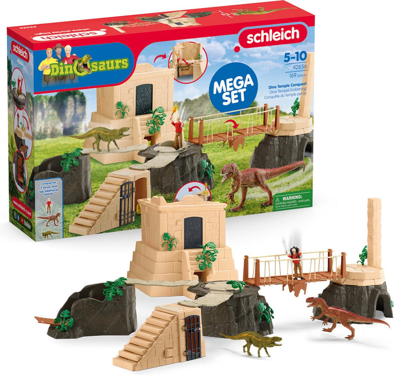 Load image into Gallery viewer, Schleich dinosaurs tempelverovering 42656
